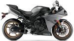 Yamaha YZF R1 2014 gris mat 3 RN22 autocollants