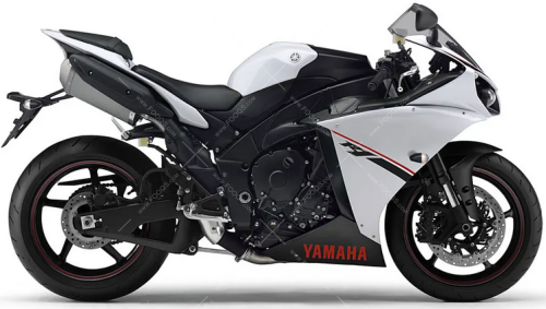 Yamaha YZF R1 2014 white 1 rn 22 fooqs naklejki stickers decals aufkleber adesivi adesivo autocollants