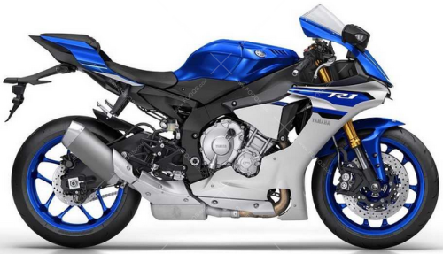 Yamaha YZF R1 2016 Blue C fooqs naklejki stickers decals aufkleber adesivi adesivo oem