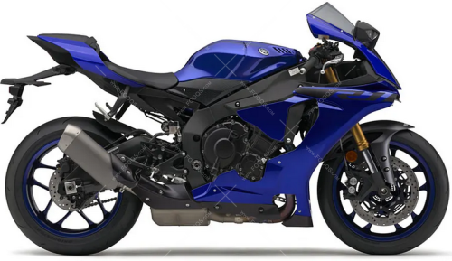 Yamaha YZF R1 2018 Blue C fooqs naklejki stickers decals aufkleber adesivi adesivo autocollants
