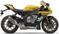 Yamaha YZF R1 2016 Yellow Solid 1 fooqs naklejki stickers decals aufkleber adesivi adesivo autocollants