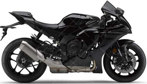 Yamaha YZF R1 2020 2021 Black X fooqs naklejki stickers decals aufkleber adesivi adesivo autocollants