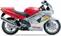Honda VFR 800 1999 Anniversary red R157E fooqs naklejki stickers decals aufkleber oem etiketler αυτοκόλλητα სტიკერები