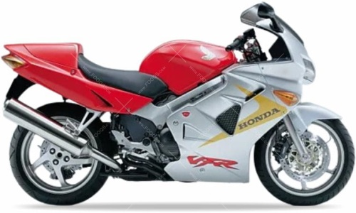 Honda VFR 800 1999 Anniversary red R157E fooqs naklejki stickers decals aufkleber oem etiketler αυτοκόλλητα სტიკერები