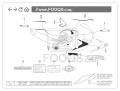 Honda VFR 800 1999 Anniversary red R157E fooqs naklejki stickers decals aufkleber oem lipuķi Stickeren tarra