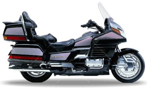Honda Gold Wing GL 1500 1998 black fooqs naklejki motodecals motocikla uzlīmes oem original