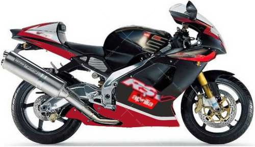 RSV 1000 R 2002 Sticker Kit – Compatible Decal Set