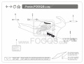 Honda VFR 750 F 1990 fooqs naklejki stickers decals aufkleber oem lipéad klistermerki autocolantes