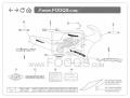 Honda VFR 750 F 1991 fooqs naklejki stickers decals aufkleber oem klistermærker klistermärken kleepsud