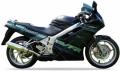 Honda VFR 750 F 1992 green G142 fooqs naklejki stickers decals aufkleber oem lipéad klistermerki autocolantes