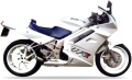 Honda VFR 750 F 1990 white NH193 fooqs naklejki stickers decals aufkleber oem lipuķi Stickeren tarra