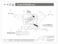 Honda VFR 750 F 1994 1997 fooqs naklejki stickers decals aufkleber oem naklejki oem oryginalne