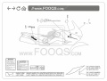 Suzuki DL 1000 V Strom 2008 red YHL fooqs naklejki stickers decals aufkleber oem etiketler αυτοκόλλητα