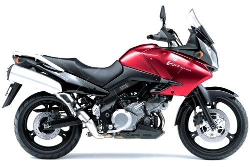 Suzuki DL 1000 V Strom 2008 red YHL fooqs stickers oem decals aufkleber adesivi matricák adhesivos autocollants original nalepky