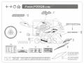Kawasaki ZX 10R 2014 fooqs naklejki stickers decals aufkleber oem tarrat autocollants