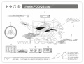 Kawasaki ZX 10R SE 2018 naklejki fooqs naklejki stickers decals aufkleber oem на мотоцикл motorkerékpár matricák