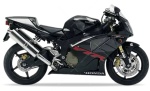 Honda VTR 1000 SP-2 2006 nero NHB01 adesivi
