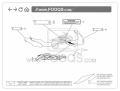 Yamaha FZS 600 Fazer 2000 2001 fooqs naklejki stickers decals aufkleber adesivi adesivo autocollants