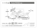 Honda CB 1300 2003 fooqs naklejki stickers decals aufkleber oem lipdukai налепнице за мотоцикле