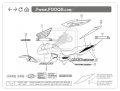 Honda CB 1300 2005 Black NH463 fooqs stickers naklejki aufkleber klistermerki motorfiets stickers