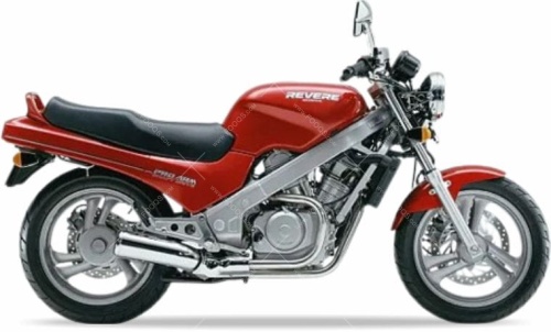 Honda NTV 600 Revere 1988 1990 red R107 fooqs naklejki stickers decals aufkleber oem mótorhjól límiðar