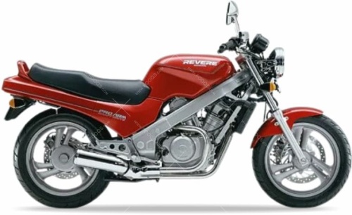 Honda NTV 650 Revere 1991 1992 red R107 fooqs naklejki stickers decals aufkleber oem etiketler