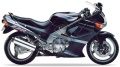 Kawasaki ZZR 600 1992 black H8 motor stickers oem parts oryginal aufkleber autocollants adesivi nalepky tal mutur naklejki