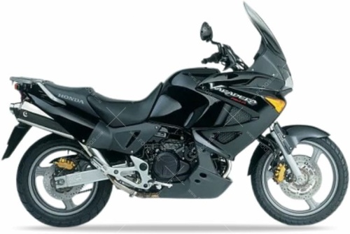 Honda XL 1000 V Varadero 2003 2004 black NH359 fooqs naklejki stickers decals aufkleber oem za motocikl moto