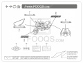 Honda NT 700 V Deauville 2006 2010 fooqs naklejki stickers decals aufkleber oem nalepke
