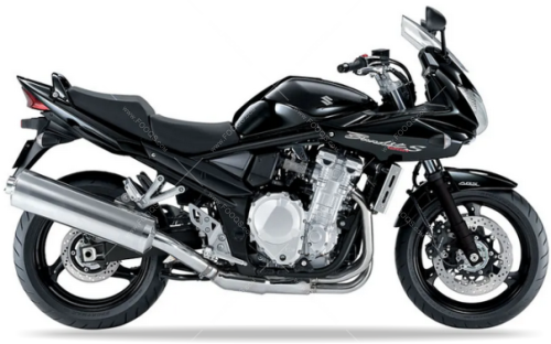 Suzuki GSF 1250 S Bandit 2007 black YAY fooqs stickers oem decals aufkleber adesivi naklejki adhesivos autocollants original nalepky