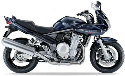 Suzuki GSF 1250S Bandit 2007 graphite blue YLE fooqs stickers oem decals aufkleber adesivi naklejki adhesivos autocollants original nalepky