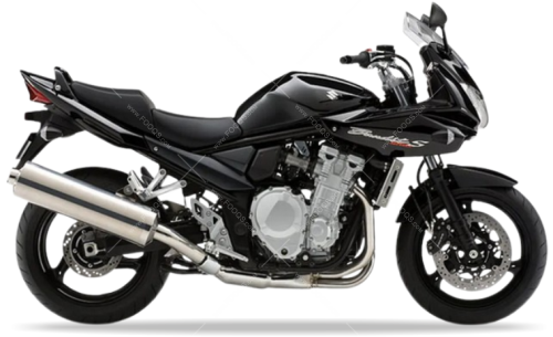 Suzuki GSF 1250 S Bandit 2008 black YAY 4EX fooqs naklejki stickers oem decals aufkleber adesivi aftermarket naljepnice стикери