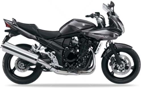Suzuki GSF 1250 S Bandit 2010 gray YLF fooqs naklejki motor stickers motorcykel stickers motostickers decals replica