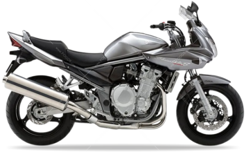 Suzuki GSF 1250 S Bandit 2008 2009 Gray YHG fooqs naklejki motor stickers motorcykel stickers motostickers decals replica