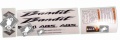 Suzuki Gsf 1250 N Bandit 2010 2012 gold fooqs naklejki motor stickers oem parts mótorhjóllímiðar