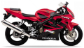 Honda CBR 600F4 2001 2006 Red R258 Black fooqs naklejki stickers decals aufkleber adesivi adesivo autocollants
