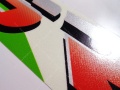 Kawasaki Zx 6r 1995 lime green white replica fooqs stickers aufkleber naklejki autocollants adesivi nalepky motorstickers
