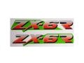 Kawasaki Zx 6r 1995 lime green white fooqs stickers aufkleber naklejki autocollants adesivi nalepky motorstickers