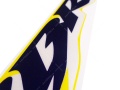 Honda CBR 954 RR 2002 2003 Fireblade yellow dark blue Y163 fooqs stickers naklejki autocollants adesivi