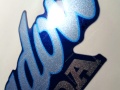 Honda Shadow VLX 600 1988 dark blue pegatinas fooqs stickers aufkleber naklejki autocollants