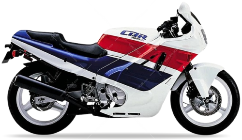 Honda CBR 600F 1989 1990 White NH193K fooqs naklejki stickers decals aufkleber adesivi adesivo autocollants