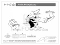 Honda CBR 600F 2004 2005 fooqs naklejki stickers decals aufkleber adesivi adesivo autocollants oem