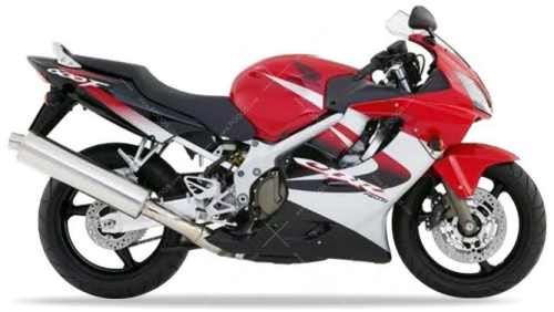Honda CBR 600F 2005 Red R157 fooqs naklejki stickers decals aufkleber adesivi adesivo autocollants