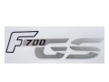 BMW F 700 GS 2016 2017 red uni YNA5 fooqs naklejki stickers decals aufkleber oem adesivi oryginalne