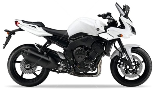 Yamaha FZ1 S fazer 2010 2011 2014 2015 white 1 BWC1 motor stickers autocollants adesivi nalepky naklejki