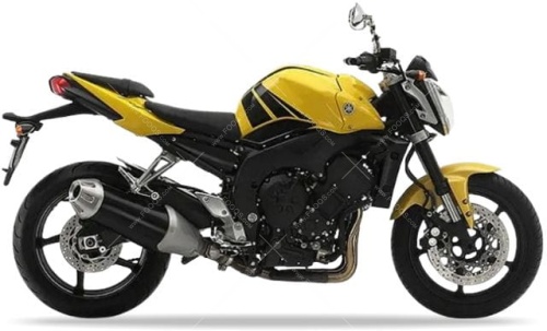 Yamaha FZ1 N 2006 yellow LRYS1 motor stickers oem parts oryginal aufkleber autocollants adesivi nalepky naklejki