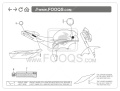 Yamaha FZ1 N 2006 2007 black SMX motor stickers oem parts oryginal aufkleber autocollants adesivi nalepky