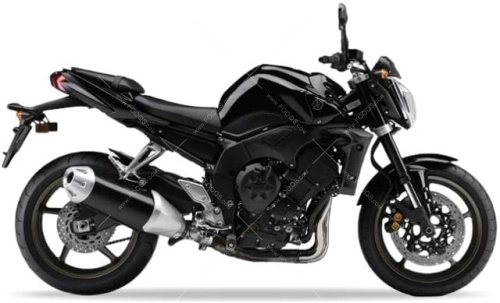 Yamaha FZ1 N 2006 2007 black SMX motor stickers oem parts oryginal aufkleber autocollants adesivi nalepky tal mutur