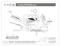 Yamaha FZ1 N 2007 blue BMC motor stickers oem parts oryginal aufkleber naklejki autocollants adesivi nalepky tal mutur 1