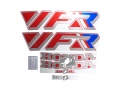 Honda VFR 750 F 1990 red R157 fooqs stickers aufkleber naklejki autocollants adesivi nalepky motorstickers